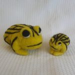 Mother and Baby Corroboree Frog