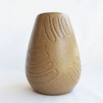 Small Sand Vase with Land Symbol