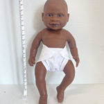 Little Tiny Aboriginal Dark Brown Boy Doll